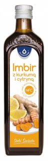 Zázvor šťava s kurkumou a citrónom, 490 ml