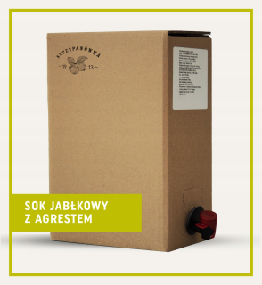 Šťava Apple Agrest 3L 100% stlačené