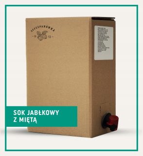 Šťava Apple Mint 5L 100% Prírodné lisované
