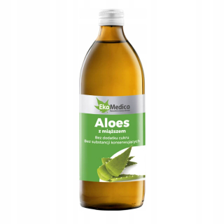 Juice Aloes s buničkou 99,8% 500ml ekamedica