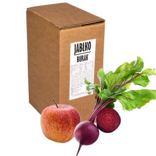 BURAK Apple Juice s repnou šťavou s Apple 100% 5L