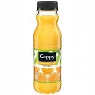 Pomarančový džús 100% Cappy PET 0,33l 12 ks