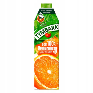 Pomarančový džús 100% TYMBARK CARTON 6X1L
