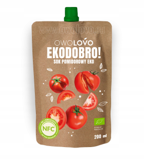 Paradajková šťava EKO OWOLOVO * EKODOBRO 16 x 200 ml