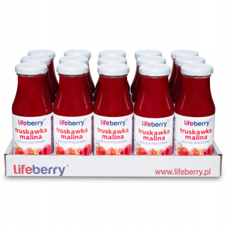 Besterberry box šťava jahoda / malina 15x