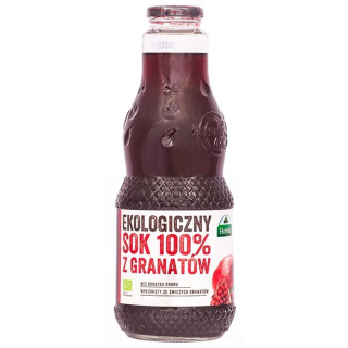 Granátové jablko šťava 100% bio 1l z granátového jablka z granátov