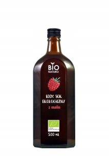 Malina šťava 100% Bio Naturo Ekologické bez cukru