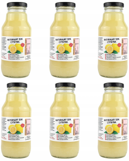Citrónová šťava 100% citrón lisovaný 6x330ml
