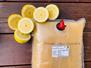 Citrónová šťava 100% 5L (stlačené, NFC)