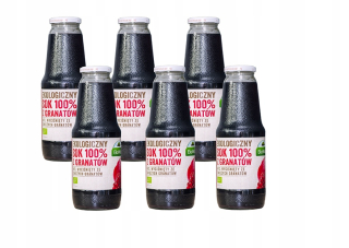 Pomegranátová šťava 100% NFC BIO 6 x 1L