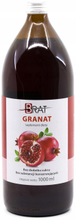 Šťava z granátového jablka, granátové jablko 1000ml - PRÍRODNÉ bez cukru