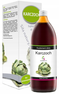 Šťava z artičoku, artičok 1000ml bez konzervačných látok