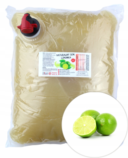 Limetová šťava 100% Limet Embossed Natural 5L