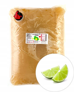 Limetová šťava 100% Prírodné lisovanie 100% 3L