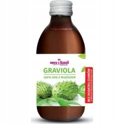 Šťava s mäsom s ovocím graviola bez cukru 500ml