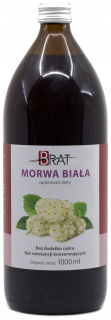 Šťava z bielej moruše 1L prírodná BEZ KONZERVANTOV
