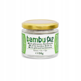 Bambusová soľ 2xponovaná malá - 150 g bio (Kórea)