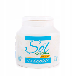 CBD - Kúpanie Hemp soľ 250mg CBD 100g
