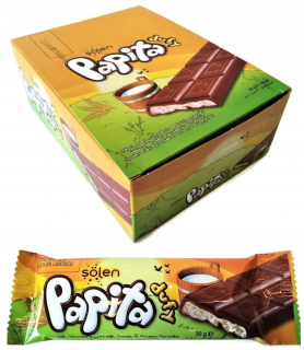 Solen Solen PapaPa Dude Milk Cream s Crisps 24 ks