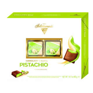 Čokoláda solidarity s triedou Pistachio 400g