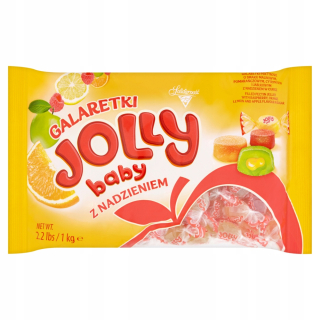 Solidarita Jolly Baby Jelly s plniacou 1 kg