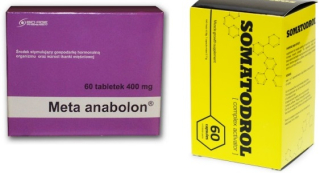Testosterón - Somatodrol + Meta HGH PROHORMON DEKA METANABOL