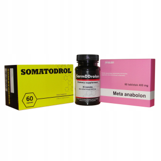 Testosterón - Somatodrol + SARMDDROLON + META SERMOID