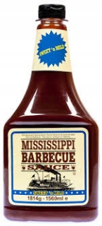 BBQ Mississippi barbacue 1814 g, sladké, jemné