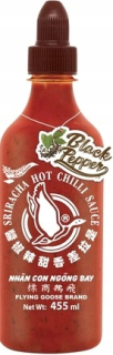 SOS Chilli Sriracha Čierne korenie 455ml Nová chuť