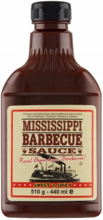 Grilovaná sladko-korenistá grilovaná omáčka 510g MISSISSIPPI