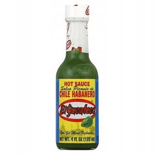 SOS EL YUCATECO Zelená Čile Habanero 120 ml z USA