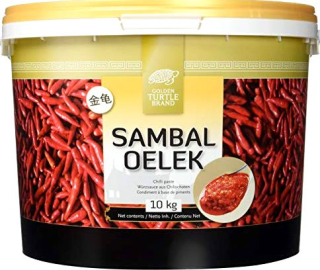 SOS PASTA CHILLI SAMBAL OLEK 10KG GASTRONOMY