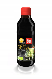 SOS Shoyu Menej Soli BIO 250 ml lima
