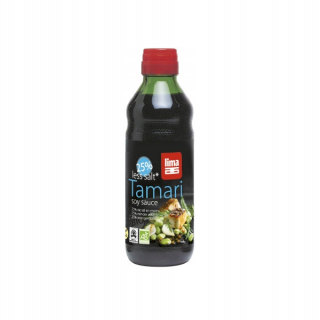 Tamari omáčka 25% menej bio 500ml soli