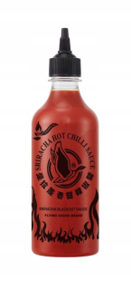 Ázijska kuchyňa - Chilli omáčka Sriracha Blackout 455 ml - veľmi korenistá