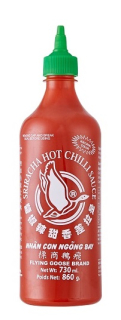 Chilli srirach sos veľmi ostrý, chilli 61% 730ml
