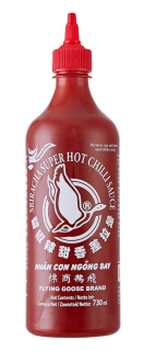 Chilli Srirach SOS Veľmi ostrý, Chilli 70% 730ml