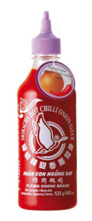 Chilli Srirach omáčka s cibuľou, chilli 551% 455ml