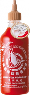 Chilli Srirach omáčka s cesnakom, chilli 51% 455ml