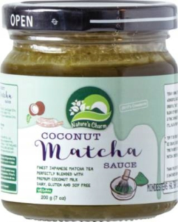 Ázijska kuchyňa - Matcha Coconut Sauce 200g Natures Charm