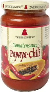 Paradajková omáčka papája-chili korenistý bezlepkový