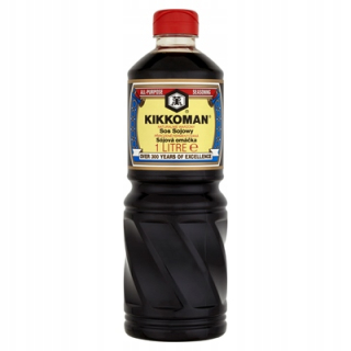 Ázijska kuchyňa - Originálna sójová omáčka Kikkoman 1 liter