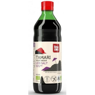 Japonska kuchyňa - TAMARI SOY omáčka 50% menej bezlepkovej soli 250