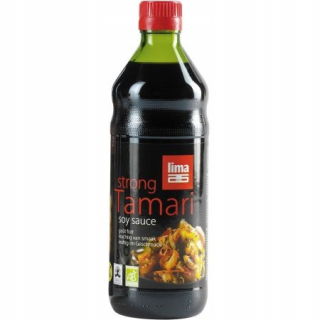 Japonska kuchyňa - Tamari sójová omáčka silný bezlepkový 500ml bio