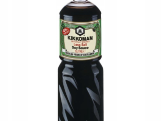 Ázijska kuchyňa - Menej slaná sójová omáčka 1L KIKKOMAN zelený uzáver