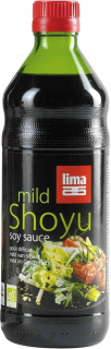 Mierna sójová omáčka shoyu BIO 500 ml Lima