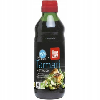 Japonska kuchyňa - TAMARI SOY omáčka 25% menej bezlepkovej soli 500
