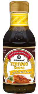 Ázijska kuchyňa - Teriyaki omáčka s pečeným sezamom Kikkoman 250ml