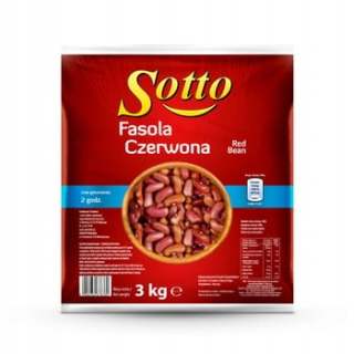 Sotto farebná fazuľa (červená) 3kg