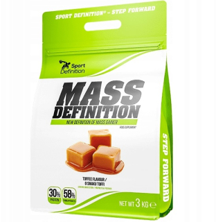 Gainer - Šport Definícia Mass 3000g 3KG proteín Mass Gainer